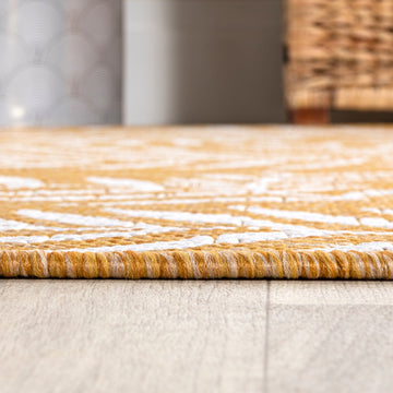Nevis Palm Frond Indoor/outdoor Area Rug